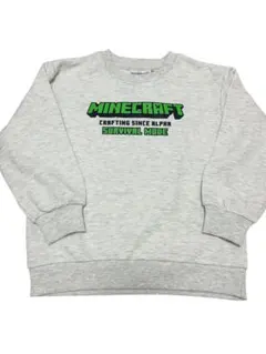 マイクラMinecraft クリーパー 長袖 トレーナー 新品 120 子供
