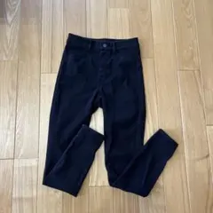 HEATTECH ブラック スキニーパンツ Sサイズ