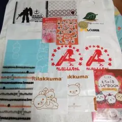 リラックマ　ショッパー　すみっコぐらし　ちいかわ　クレヨンしんちゃん　セット