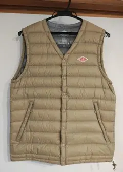 2025年最新】DANTON カラー：ベージュ系 ダウンベスト・キルティング