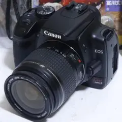 ☆スマホに送れる一眼レフ☆キャノン EOS Kiss D セットcr - メルカリ
