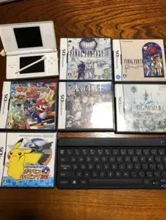任天堂DS ホワイト 本体 ソフト6本セット ファイナルファンタジー