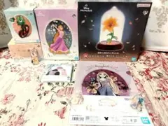 ディズニープリンセス 9点セット！ ラストワン＋ACD＋ラプンツェル3点他