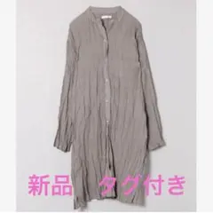 新品　ジーナシス シャツワンピース