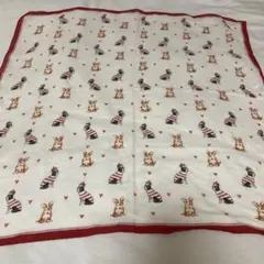 ぽん太 様　Cath Kidston 犬柄 コットンハンカ