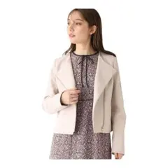 【新品・未使用・タグ付き】index レザージャケット ライダースジャケット 白