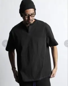 The DUFFER of ST.GEORGE オーバーサイズ ヘンリーネックTのサムネイル