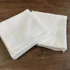 ハンカチ　白　結婚式　フォーマル　2枚セット