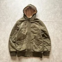 archive grunge boa military jacket y2k