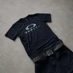 s oakley logo tee y2k cyber archive teah - メルカリ