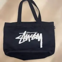 Stüssy トートバッグ ブラック ロゴプリントのサムネイル