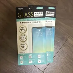 iPhone 16e/14/13/13 Pro用ガラスフィルム