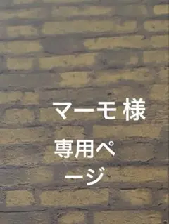 専用者様以外はご購入できません。