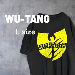 WU-TANG × MARVEL公式 コラボT ウータン ワカンダ 黒 L 古着のサムネイル
