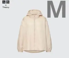 か*ん様 UNIQLO×Theory ナイロンパーカ ナチュラル ベージュ Mサ
