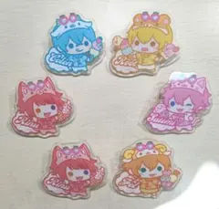 すとぷり アクリルピンバッチ 6個セット