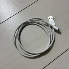 Lightningケーブル ホワイト 標準長さ