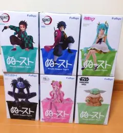 ぬーどるストッパーフィギュア まとめ売り 5点セット - メルカリ