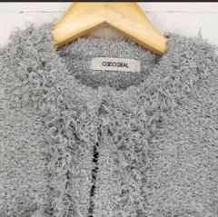 ココディール COCO DEAL ペーパーヤーンニットジャケット レディース