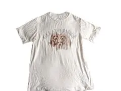 トイプードルワンポイントTシャツ オフホワイトのサムネイル