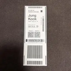 BTS MOS ONE Blu-ray トレカ グク - メルカリ