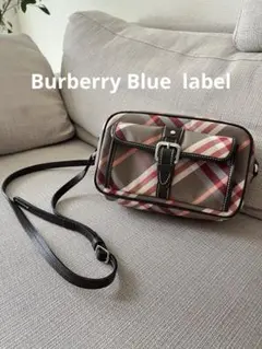 〔Burberry Blue label〕ショルダーバッグ 美品