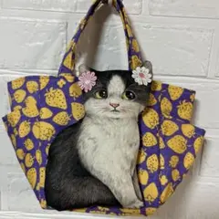 コヤンイサムチョン　赤ちゃん猫とお友達ミニトート