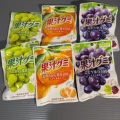 果汁グミ　6袋のサムネイル