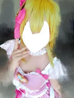 ヒーリングっど♥プリキュア キュアスパークル コスプレ衣装+ウィッグ