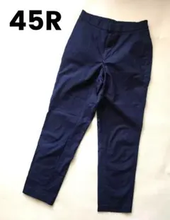 新品未使用　45r Mキャミ　ボーダーネイビー ガーターボーダーポロシャツ《長袖》 (634124-23) | REGAL | 紳士服