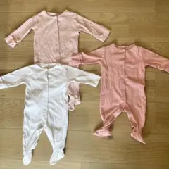 next ベビー ロンパース 3点セット