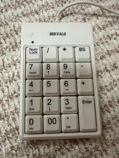 BUFFALO テンキー ホワイト