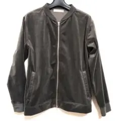 【美品】 ナノユニバース ブルゾン グレージュ nanouniverse