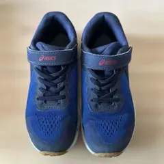 asics スニーカー ブルー ネイビー キッズのサムネイル