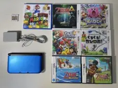 ニンテンドー3DS LL ブルー 3DS＆DSソフト まとめ売り