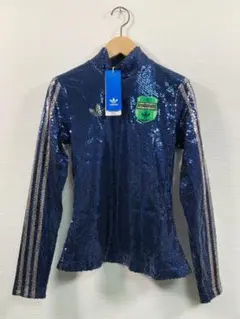 未使用 ×ANNA ISONIEMI スパンコール 短丈ジャージ M adidas ANNA ISONIEMI スパンコール ゲームシャツ 長袖 - メルカリ