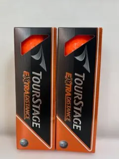 TOURSTAGE EXTRA DISTANCE ゴルフボール オレンジ 2箱のサムネイル