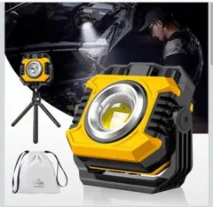 ❤✨️ LED投光器 充電式 作業灯 5000Lm SOS点滅 防水 小型 防災