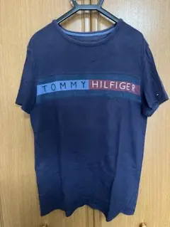 TOMMY HILFIGER ネイビー半袖シャツ