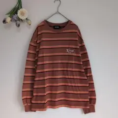 XLARGE【Sサイズ】ボーダー　ロンT　長袖Tシャツ　カットソーメンズ