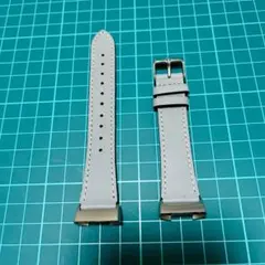 smart Watch バンド　フェイクレザー　グレー　細身　おしゃれ