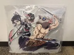 鬼滅の刃 呼吸イラスト 嘴平伊之助＆胡蝶しのぶ　ビッグアクリルスタンド