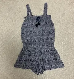 【KLEIN PLUS】ブルー系(紺色) オールインワン ショートパンツ