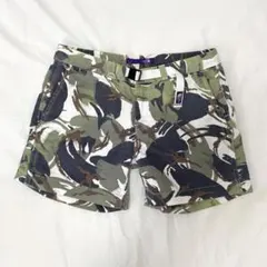 ま*ん様 ノースフェイス パープルレーベル 迷彩 カモフラ ショートパンツのサムネイル