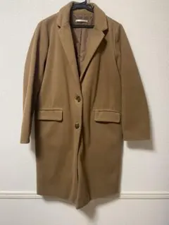 ブラウン チェスターコート