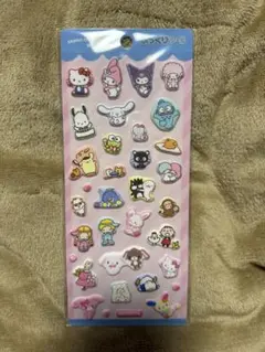 サンリオぷっくりシール　正規品