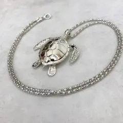 うみがめ ネックレス ホヌ レディースアクセサリー かめ 亀 ウミガメ 新品