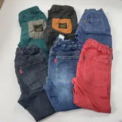 男の子　パンツ　セット　120 まとめ売り　ブリーズ BREEZE デニム