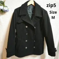 【人気☆zip5　Thinsulate】裏地カモフラ　ジャケット　銀ボタン　Mのサムネイル