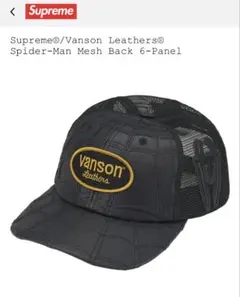 Supreme x Vanson Leathers Spider-Man cap - メルカリ